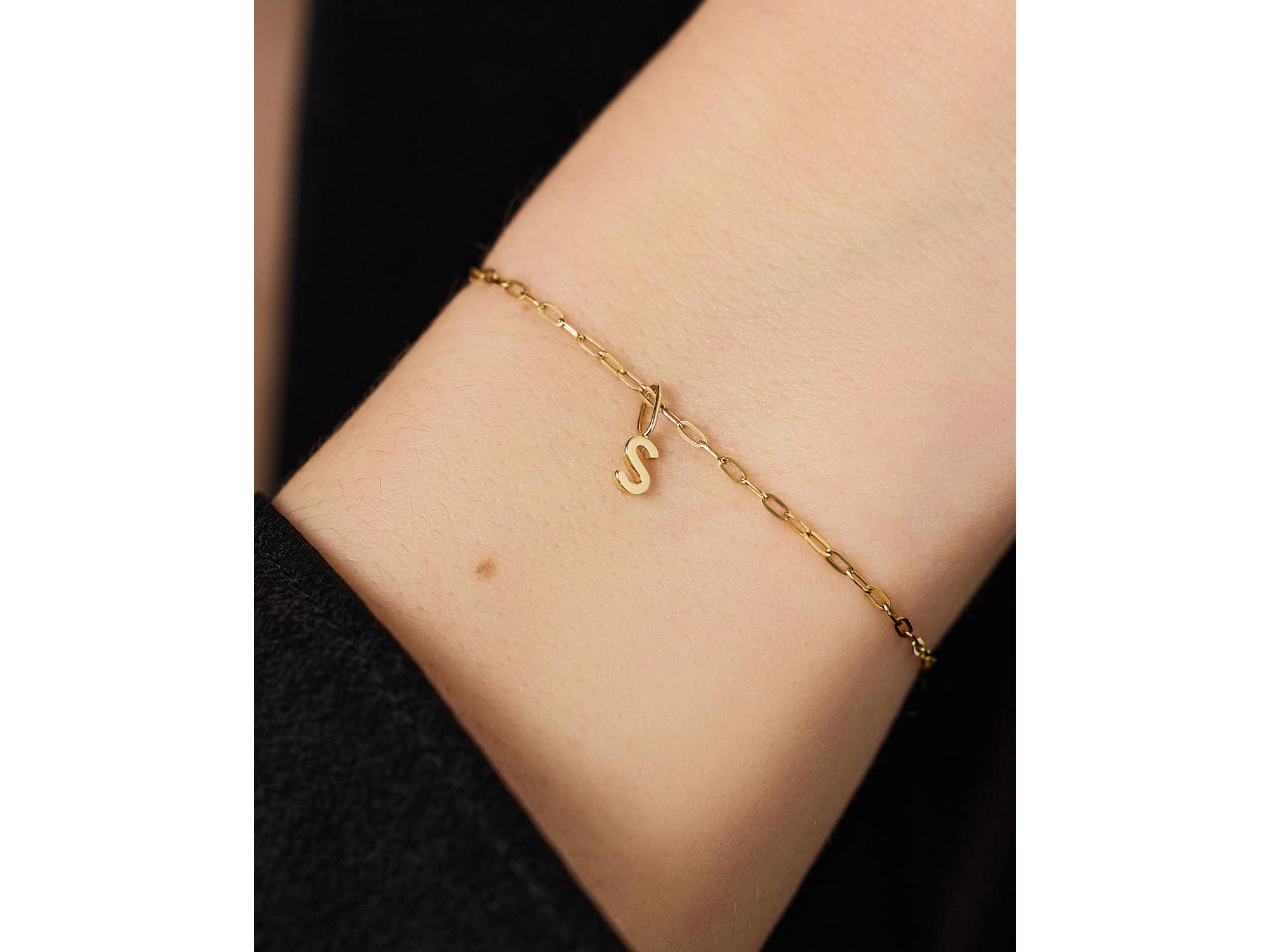 10K Letter Bracelet — Image 59