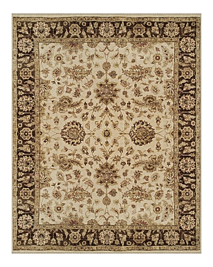 Shop Feizy Drake 4816049f Area Rug, 4' X 6' In Ivory/gold