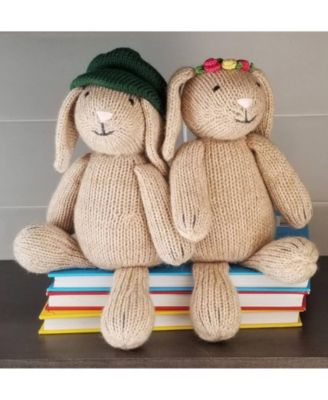 Knit Cotton Newsboy Bunny - Ages 0+