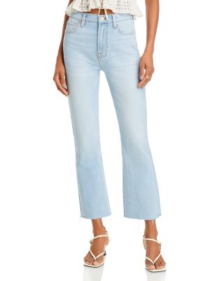 7 For All Mankind - High Rise Ankle Slim Kick Jeans in Tammy 1