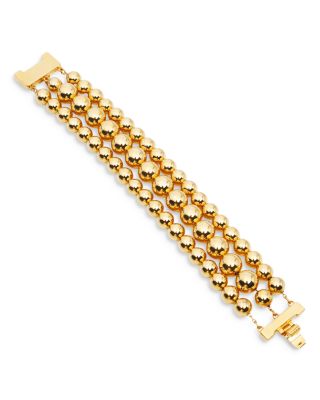 Ben Amun Triple-Row Beaded Bracelet