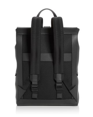 Gancini Buckle Leather Backpack
