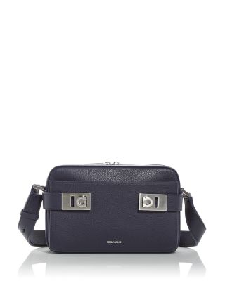 FERRAGAMO - Gancini Leather Crossbody