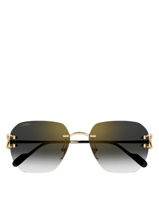 Signature C Square Sunglasses, 58mm