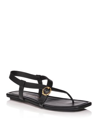 Stuart Weitzman - Women's Benni Buckled Thong Sandals