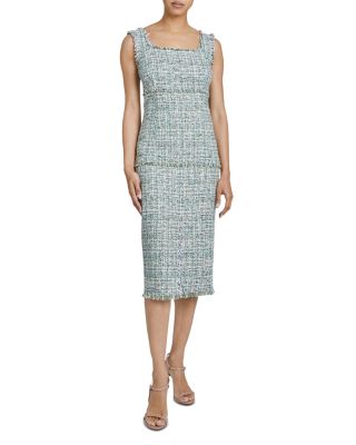 Santorelli - Tweed Sheath Dress