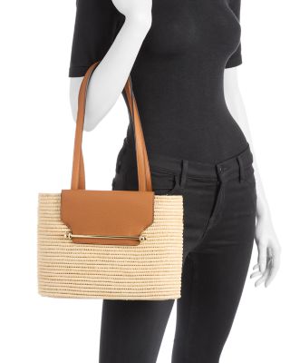 Strathberry Small Raffia Basket Bag | Bloomingdale's Handbags