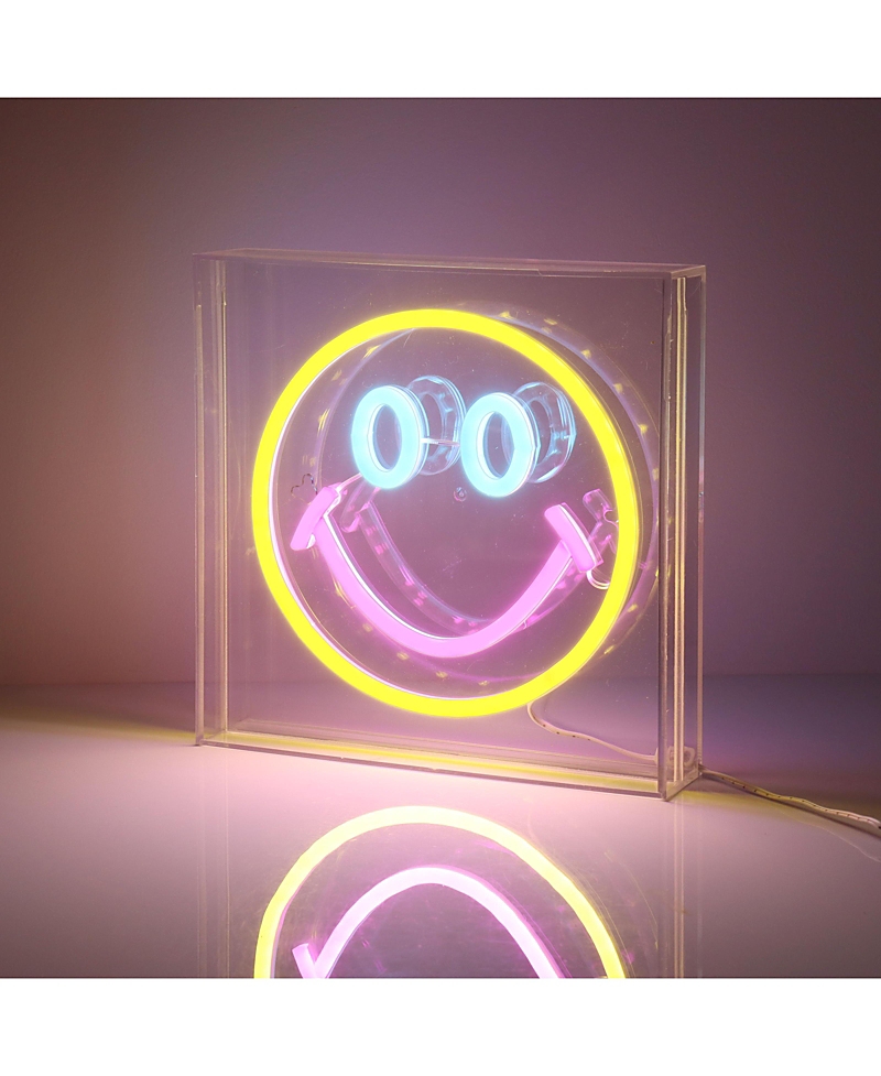 Wireless Express Smile Neon Sign With Rbg Lights - Ages 6 Years+