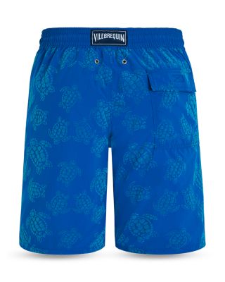 Okoa Flock Vendome Turtles Print 7" Swim Trunks