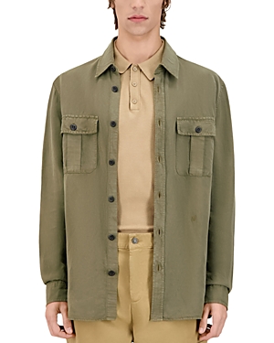 The Kooples Button Front Military Shirt