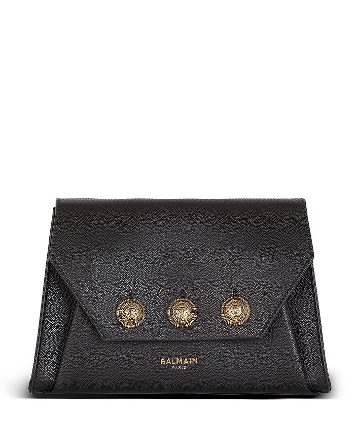 Balmain Girls Logo Shoulder Bag in Ivory (20cm)