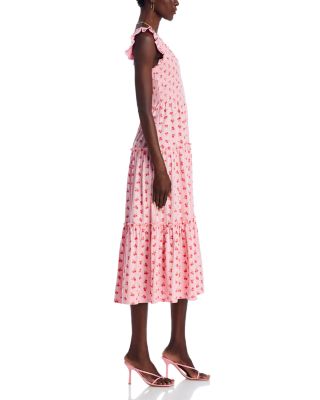 maxi dress smocked Kaya Smocked Maxi Dress