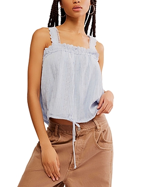 Shop Free People Because Of You Tank In Chambray