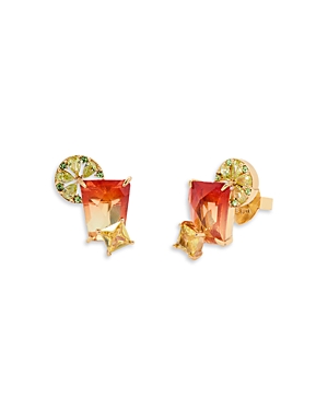 Kate Spade New York Sweet Treasures Mixed Stone Stud Earrings In Multi