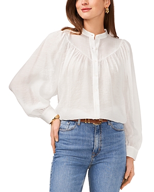 Shop Vince Camuto Dolman Sleeve Shirt In New Ivory