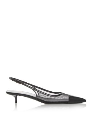 Women's Oxalis Slingback Kitten Heel Pumps