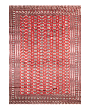 Bashian One Of A Kind Royal Bukara Area Rug, 10'2 X 14' In Red