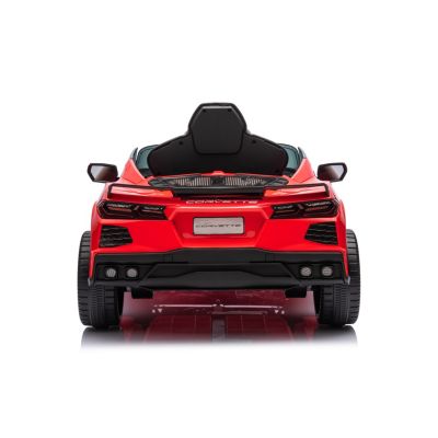  Corvette C8 Stingray 12V 1-Seater Ride on for Kids 3-8 - Ages 2-4