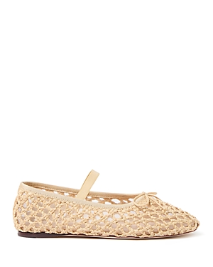 Loeffler Randall Leonie Soft Ballet Flats Natural In Natural