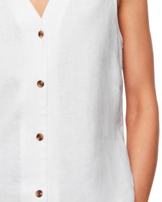 Laura Linen Tank Top