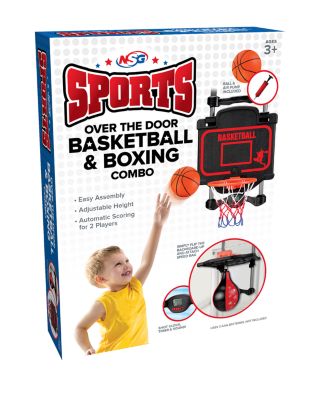 Over the Door Basketball & Boxing Combo Set