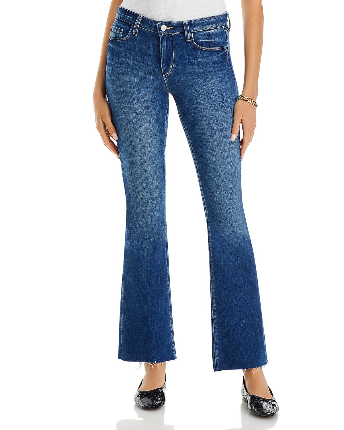 L'Agence Sneeki Low Rise Sneaker Jeans
