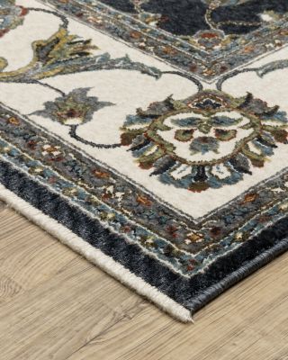 Vivian VI01B Area Rug, 6'7" x 9'6"