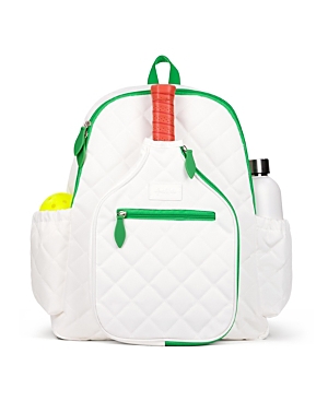 Ame & Lulu Pickleball Time Backpack In White