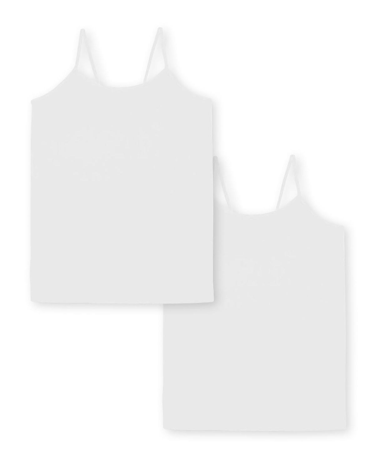 Malibu Sugar Girls' Bundle of Two Solid Full Cami - Big Kid