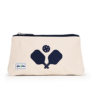 Ame & Lulu Brush It Off Cosmetic Case In Natural Navy