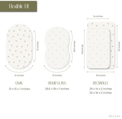 Unisex Waterproof Bassinet Sheet Set - Baby