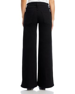 Petites The Lil Twister Sneak Jeans in Pitch