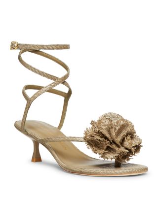 Stuart Weitzman - Women's Belize 50 Ankle Wrap Embellished Sandals