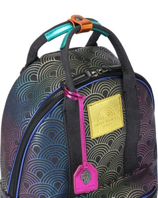 Kurt Geiger Southbank Large Backpack in Multi #2744299609 NWT SOUTHBANK LG BACKPACK Rainbow Stripe Canvas Backpack by KURT  main image 3