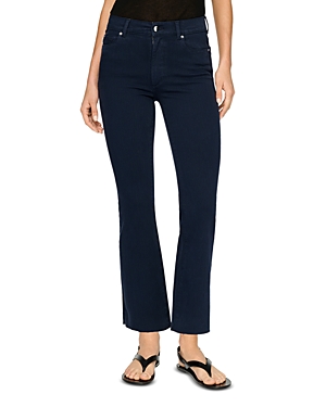 Dl1961 Bridget Instasculpt Raw Hem Ankle Bootcut Jeans In Marine