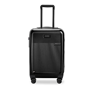 Briggs & Riley Global Carry On Expandable Spinner Suitcase In Black
