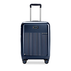 Briggs & Riley Global Carry On Expandable Spinner Suitcase In Navy