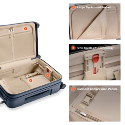 Sympatico Medium Expandable Spinner Suitcase