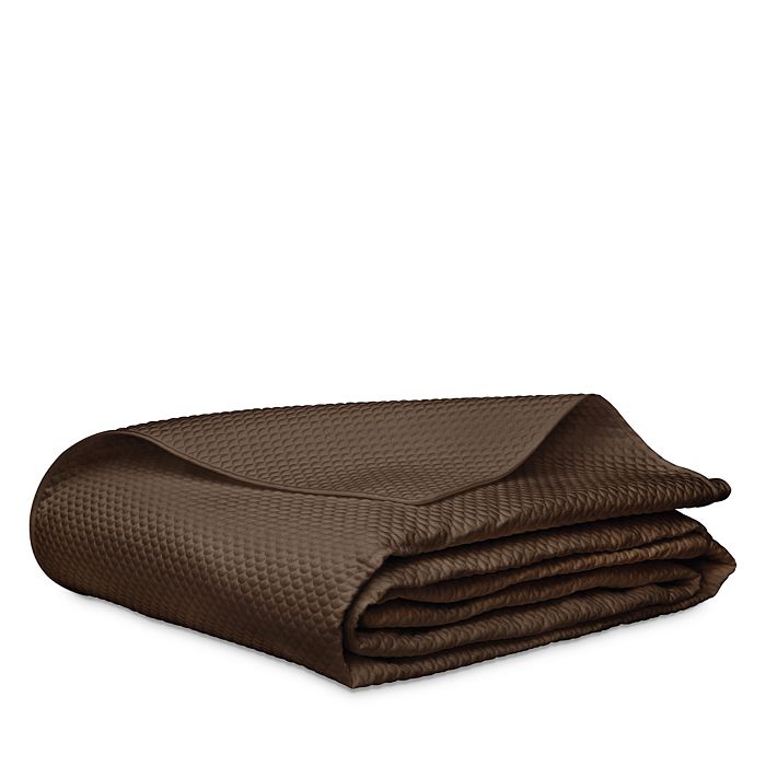 Matouk Alba 600 Thread Count Quilted Euro Sham In Honey
