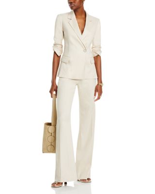 Derek Lam 10 Crosby - Mateo Single Breasted Jacket & Owen Flare Leg Pants