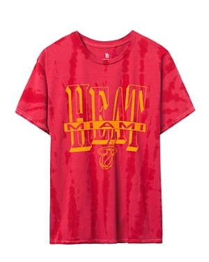 Junk Food Clothing Heat Tie Dye Short Sleeve Tee In Licorice