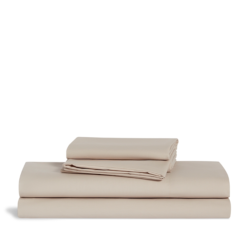 Brooklinen Classic Percale Core Sheet Set, Full In Pebble