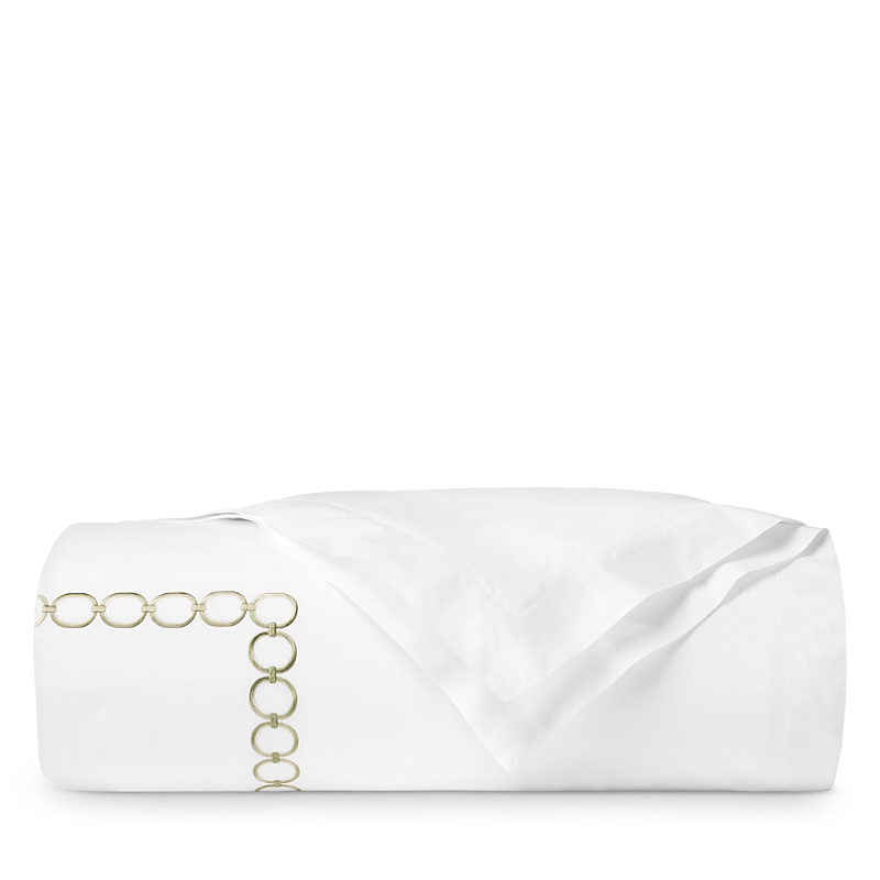 Sferra Catena Duvet Cover, Full Queen