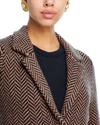 100% Cashmere Notch Lapel Blazer - Exclusive