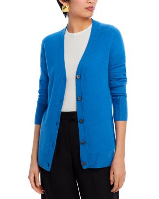 Girls cashmere Aqua M deals Cardigan