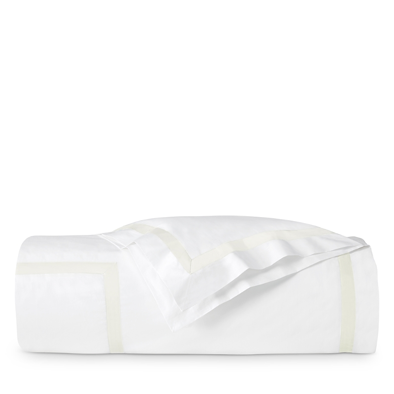 Sferra Estate Duvet Cover, Full/queen In White/ivory