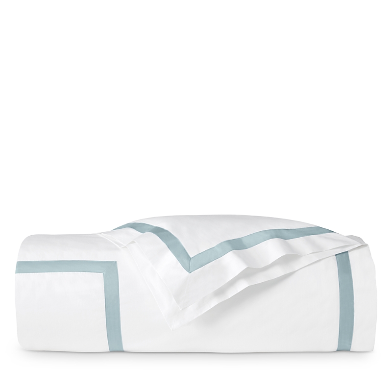 Sferra Estate Duvet Cover, King In White/pool