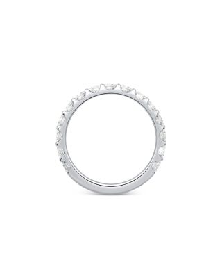 Certified Diamond Band in 14K White Gold, 1.50 tcw