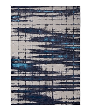 Shop Feizy Indio Ind39gzf Area Rug, 3'11 X 6' In Ivory/blue