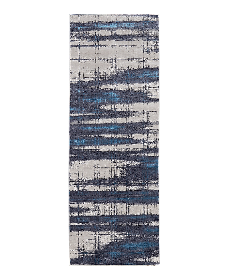 Photos - Chandelier / Lamp Feizy Indio IND39GZF Runner Area Rug, 2'10 x 7'10 IND39GZFBLUIVYI71